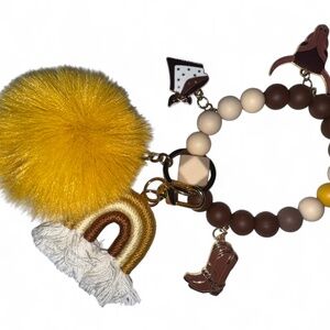Bourben Bs Womens Keychain